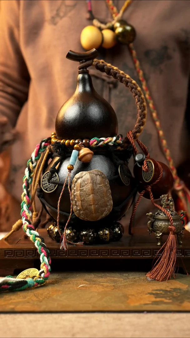 590大漆一物一拍记葫堂出品【不带手串】