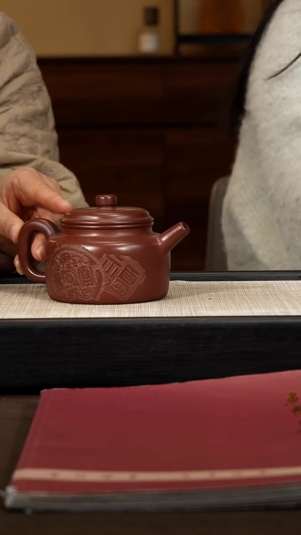 茶壶紫砂【P057】德钟   BJZ