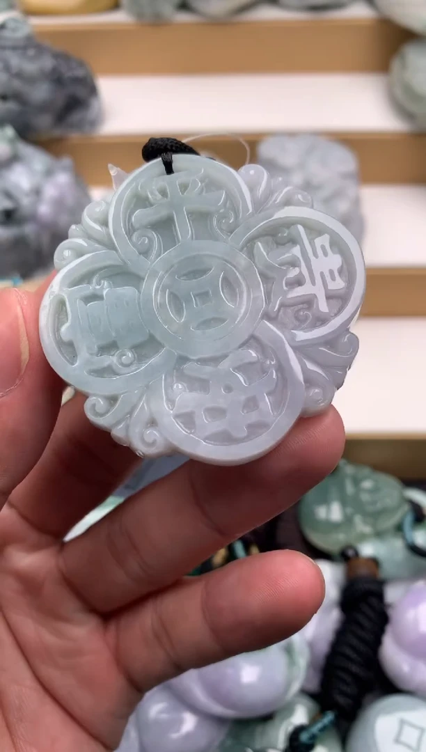 吊坠(不含链)未镶嵌翡翠1