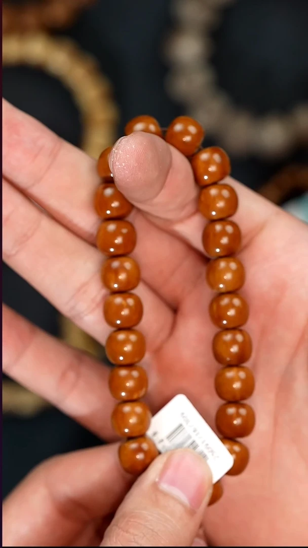 手串紫金鼠7309咖皮实心老型