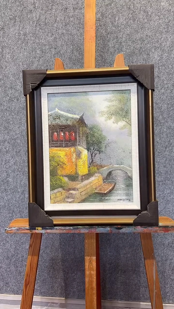 国画张敬油画作品12