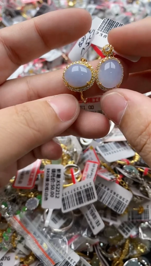 【闪购商品】翡翠戒指银S925镶嵌44444---8