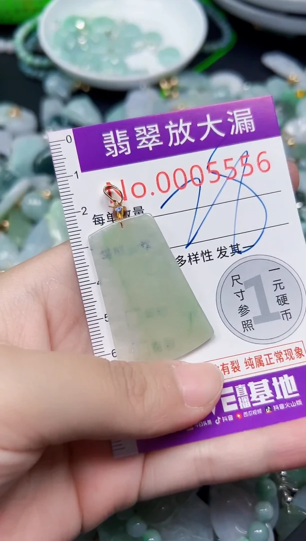 颈饰未镶嵌翡翠5556