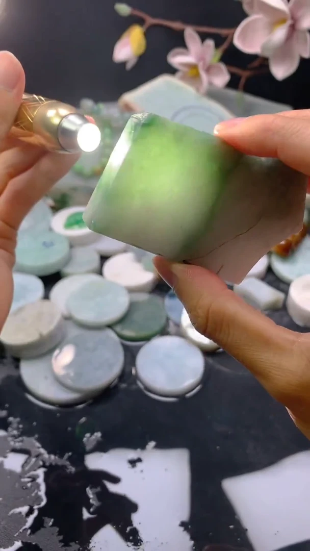 翡翠裸石天然缅甸翡翠A货直播间链接