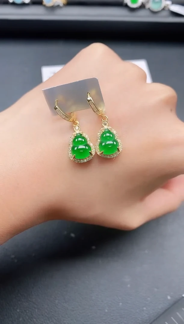 银S925镶嵌戒指翡翠111111