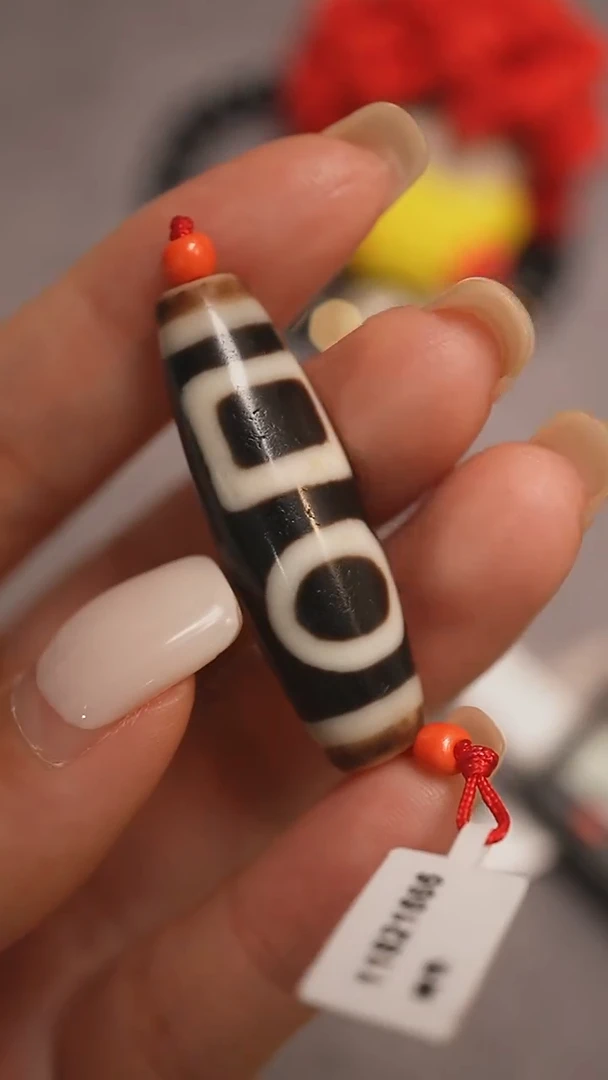 未镶嵌颈饰玛瑙/玉髓蚀花玛瑙珠定制编绳