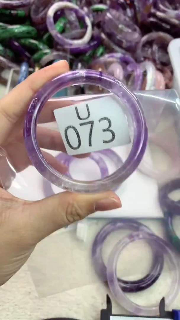 水晶手镯未镶嵌孤***?U073-53
