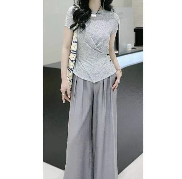 【遂宁恒宣】c84529时尚休闲两件套套装