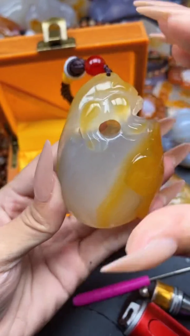 【闪购商品】玛瑙/玉髓颈饰未镶嵌ll