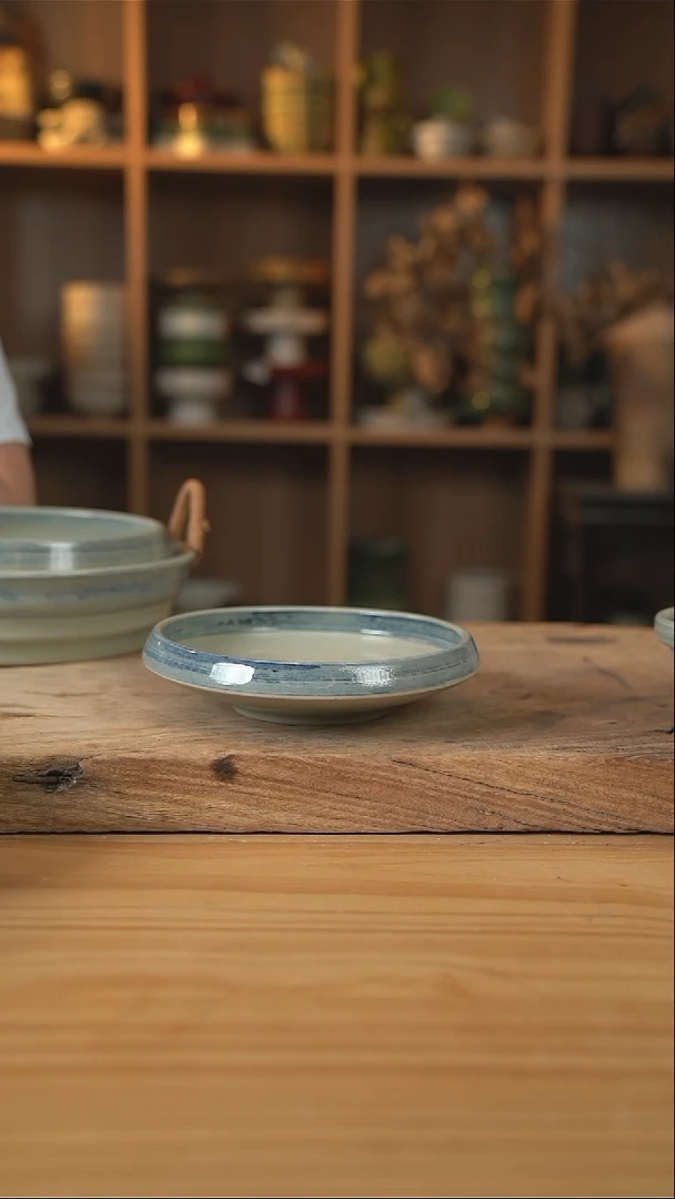 青云系列的7英寸收口盘