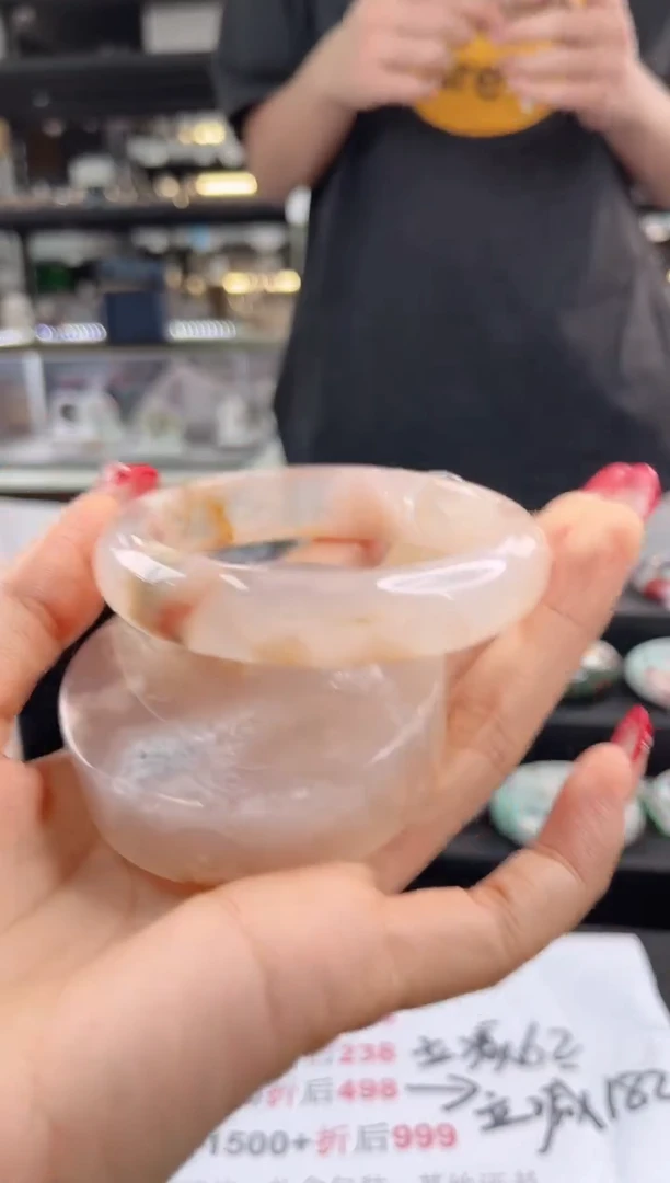 未镶嵌手镯石英质玉60圈口（赠品镯心）184896