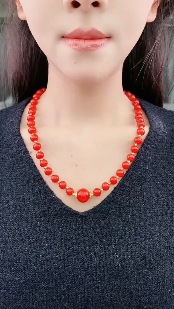 【闪购商品】翡翠颈饰14K金镶嵌D144项链