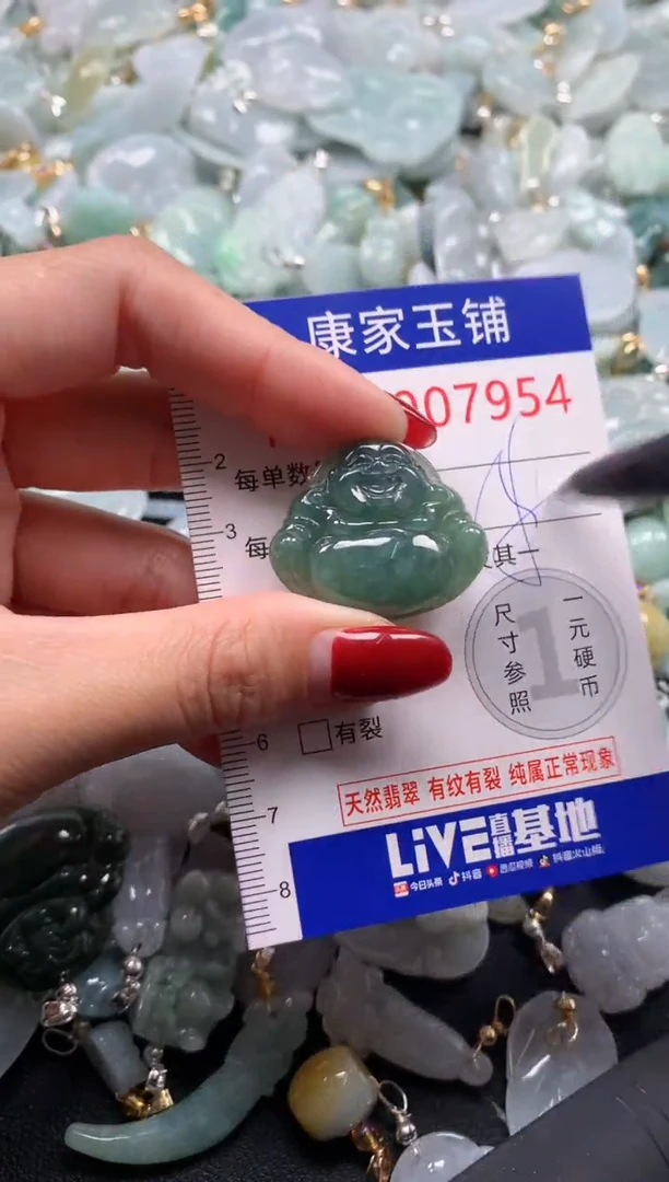 颈饰未镶嵌翡翠7954