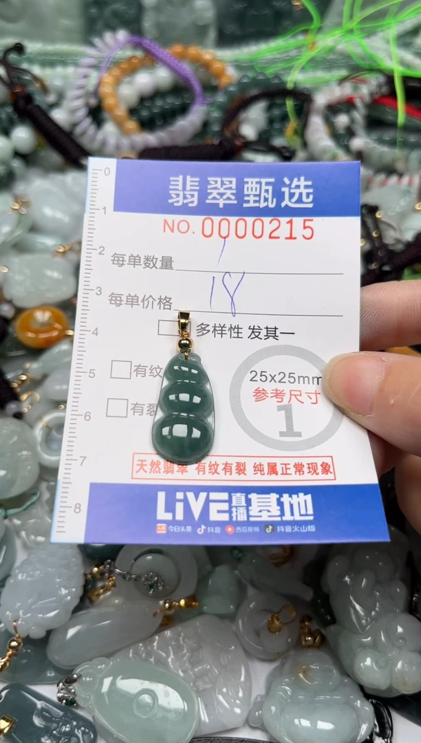 【闪购商品】翡翠颈饰未镶嵌00..0215