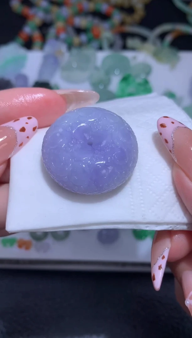 未镶嵌定制翡翠仿古扣