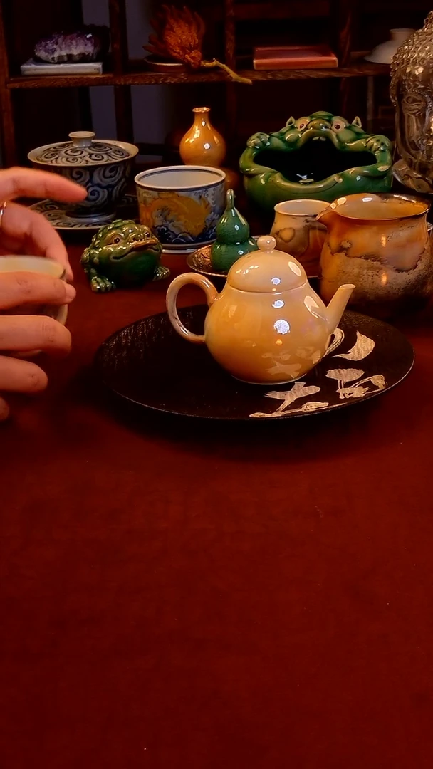 【  柴烧手工壶  】