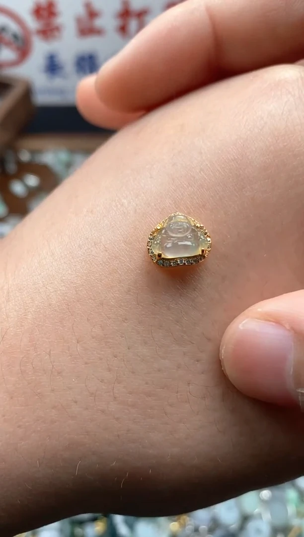 【闪购商品】翡翠颈饰未镶嵌新年快乐！