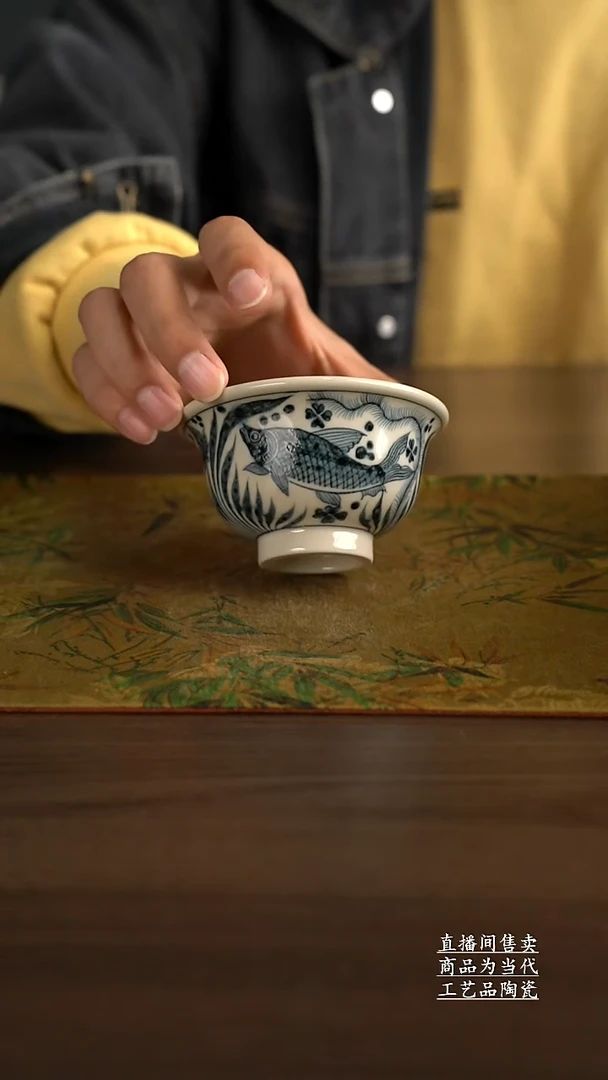 瓷片景德镇手工陶瓷茶具