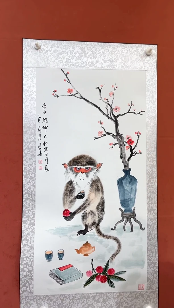 国画王建华老师现场创作 36