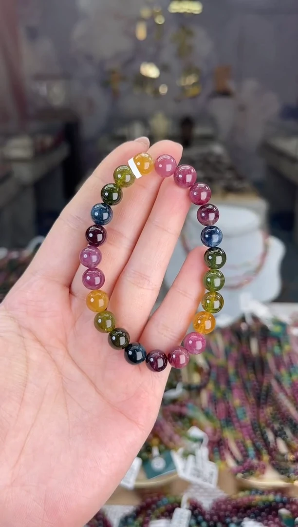 【闪购商品】碧玺/未镶嵌8mm+碧玺单圈多样性发货