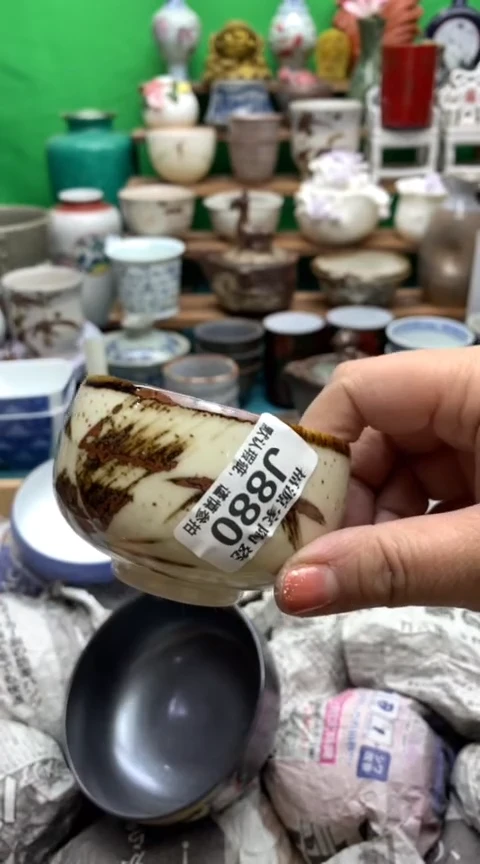 【闪购商品】盖碗海外回流瓷器