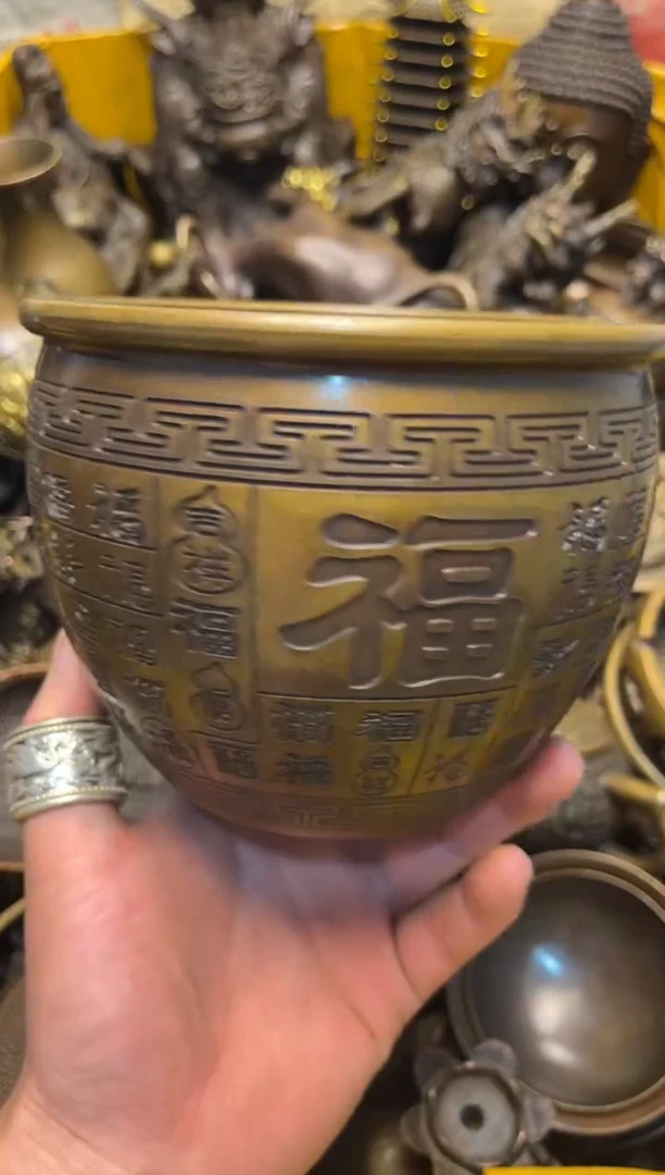 精美铜器，点击下单