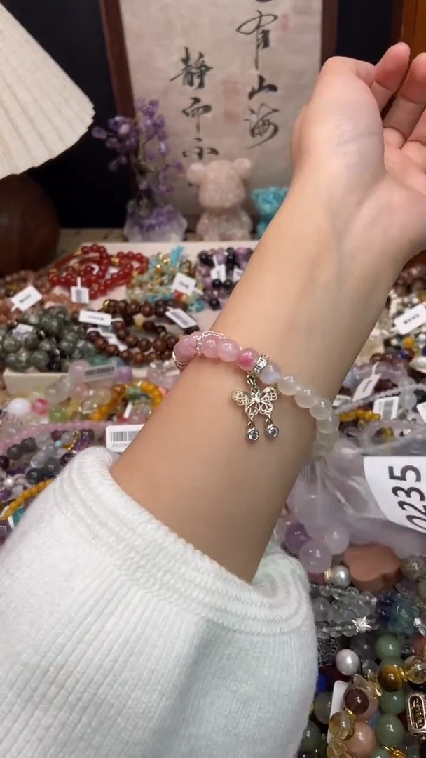 未镶嵌手链月光石235