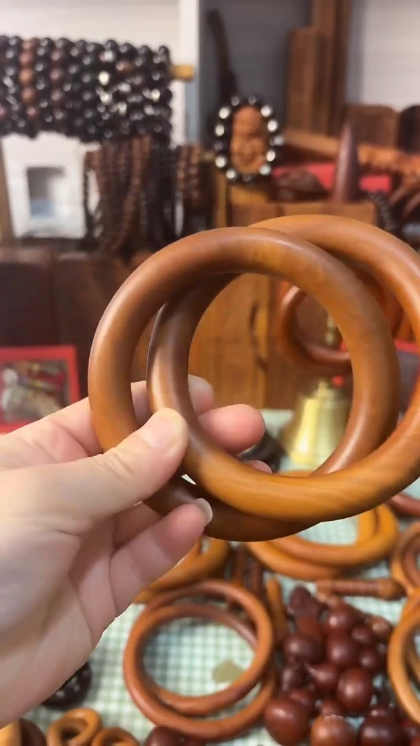 鹤*枣木75乾坤圈一物一拍