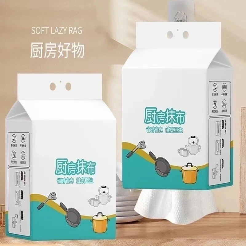 【厨房爱用好物】悬挂式厨房抹布一次性强力去污干湿两用清洁厨房专