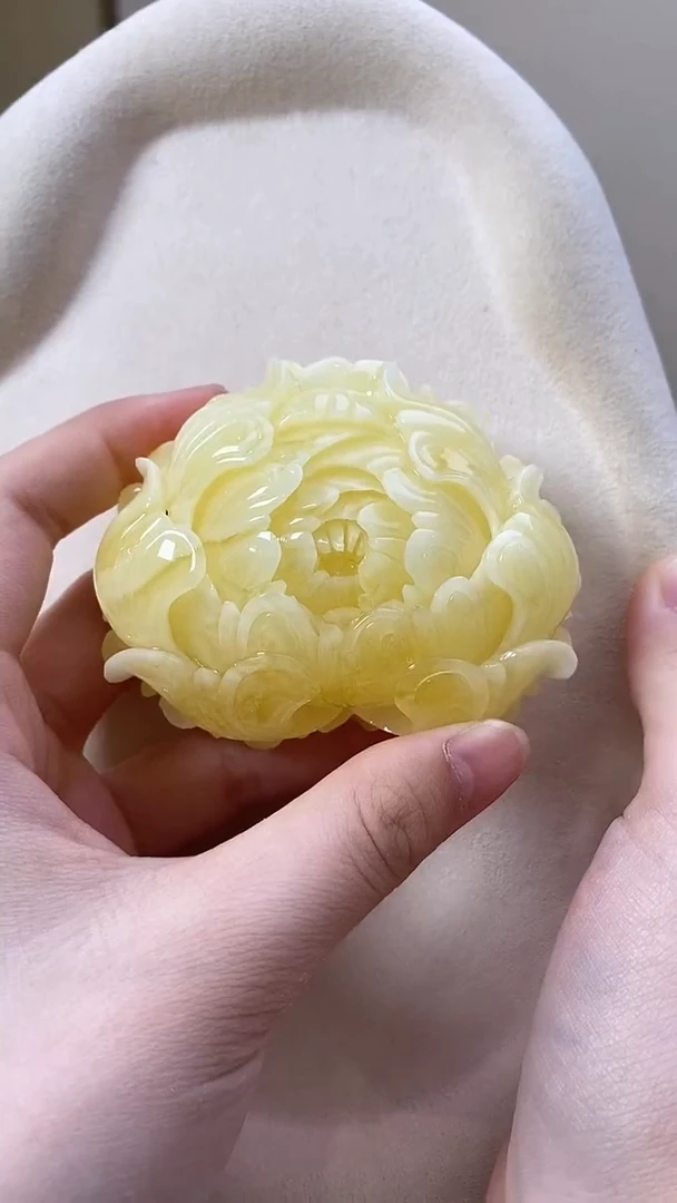 琥珀颈饰未镶嵌项链