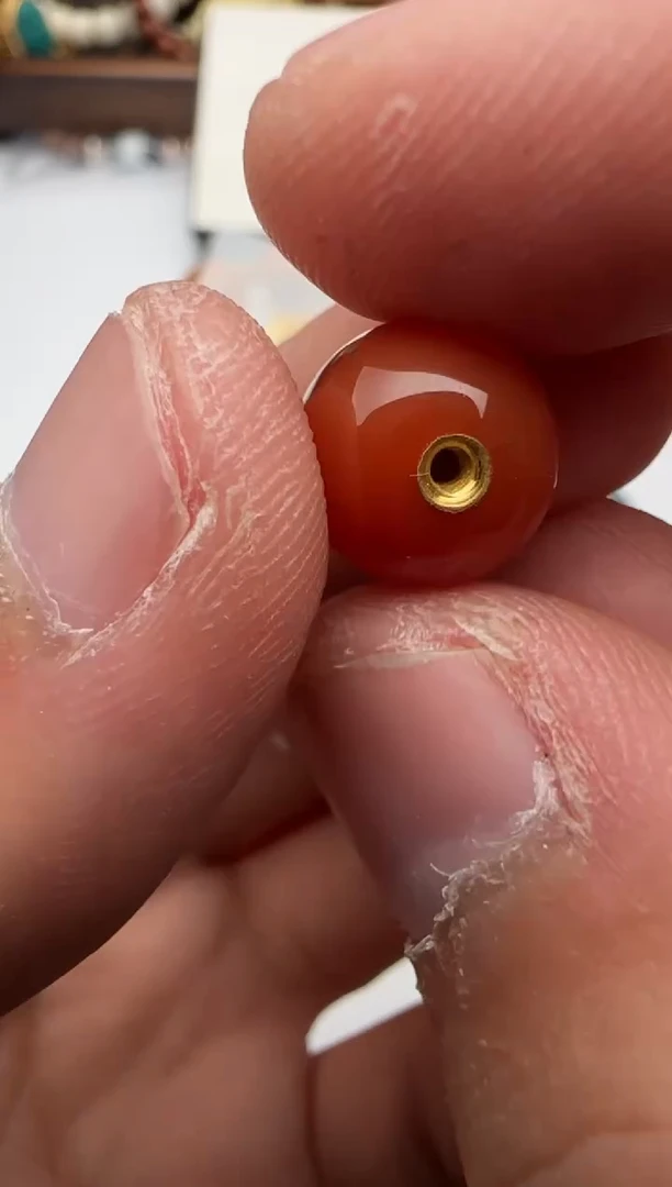 足金镶嵌玛瑙手饰配饰564513511321225