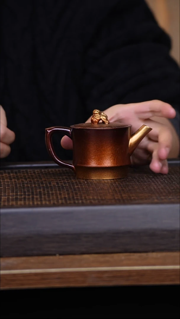 茶壶紫砂宜兴手工原矿紫砂壶001