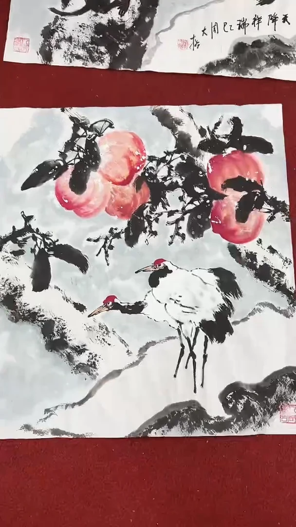 国画周大拙/国画/花鸟