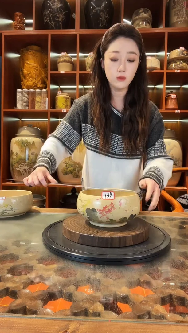 罐李旭泽作品白泥水洗@139
