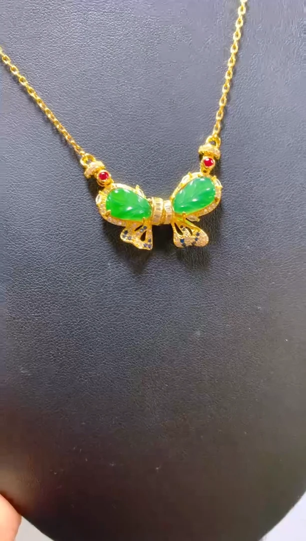 颈饰未镶嵌翡翠多样性发一