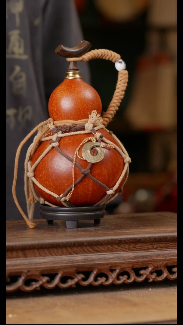 277号精品天然大漆酒葫芦一物一拍~