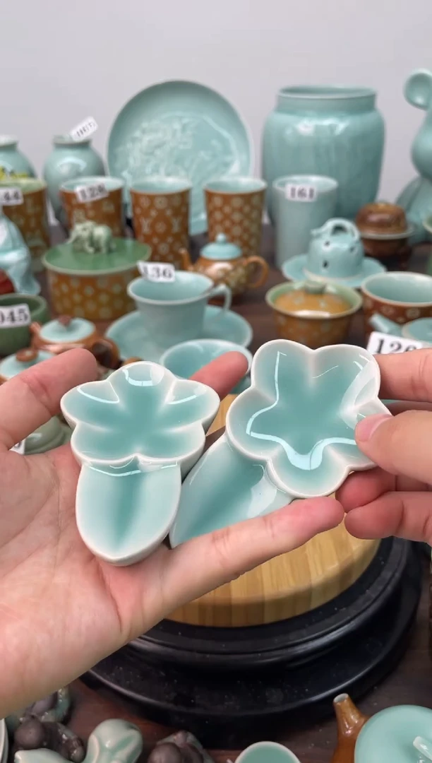 特价福利 微瑕 慧仙青瓷