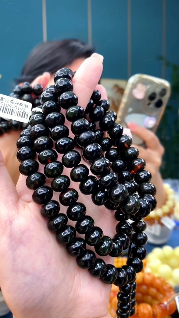 裸石琥珀未镶嵌11/18多样性发其一166