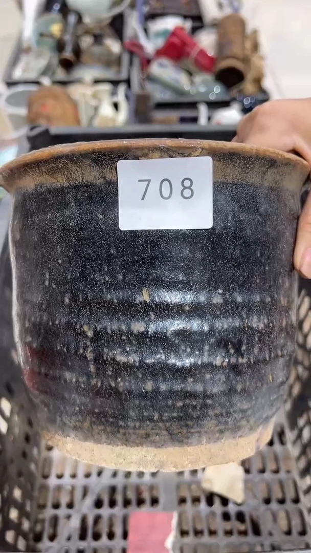 陶瓷脚****空工艺品摆件708