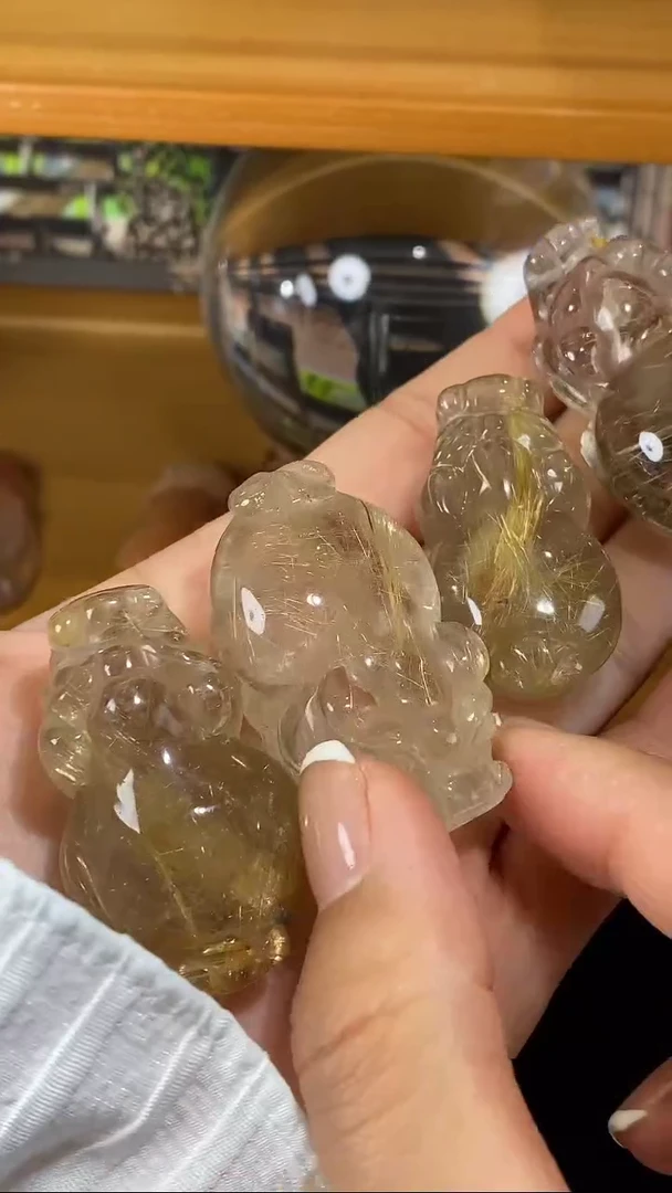 【闪购商品】水晶项链未镶嵌S52085多样性发一吊坠102