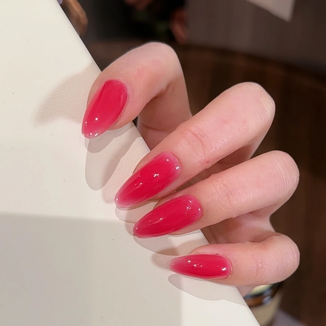 【不是丽奈】半透色建构  色胶加了素材 显白纯手工设计