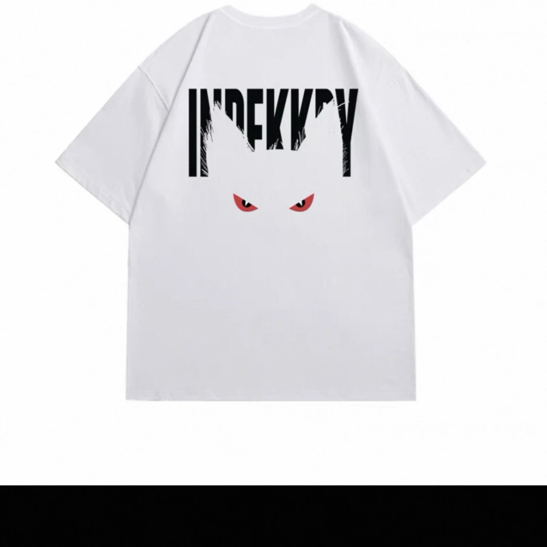 夏季新款纯棉短袖T恤男士帅气休闲宽松百搭个性美式前后印花上衣