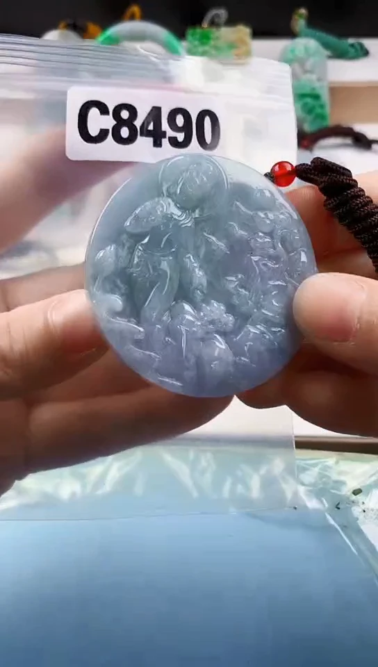 翡翠未镶嵌颈饰天然翡翠吊坠挂件