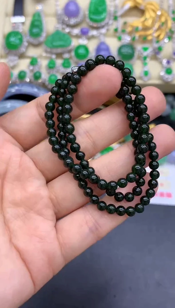 颈饰未镶嵌翡翠428-中国好珍宝