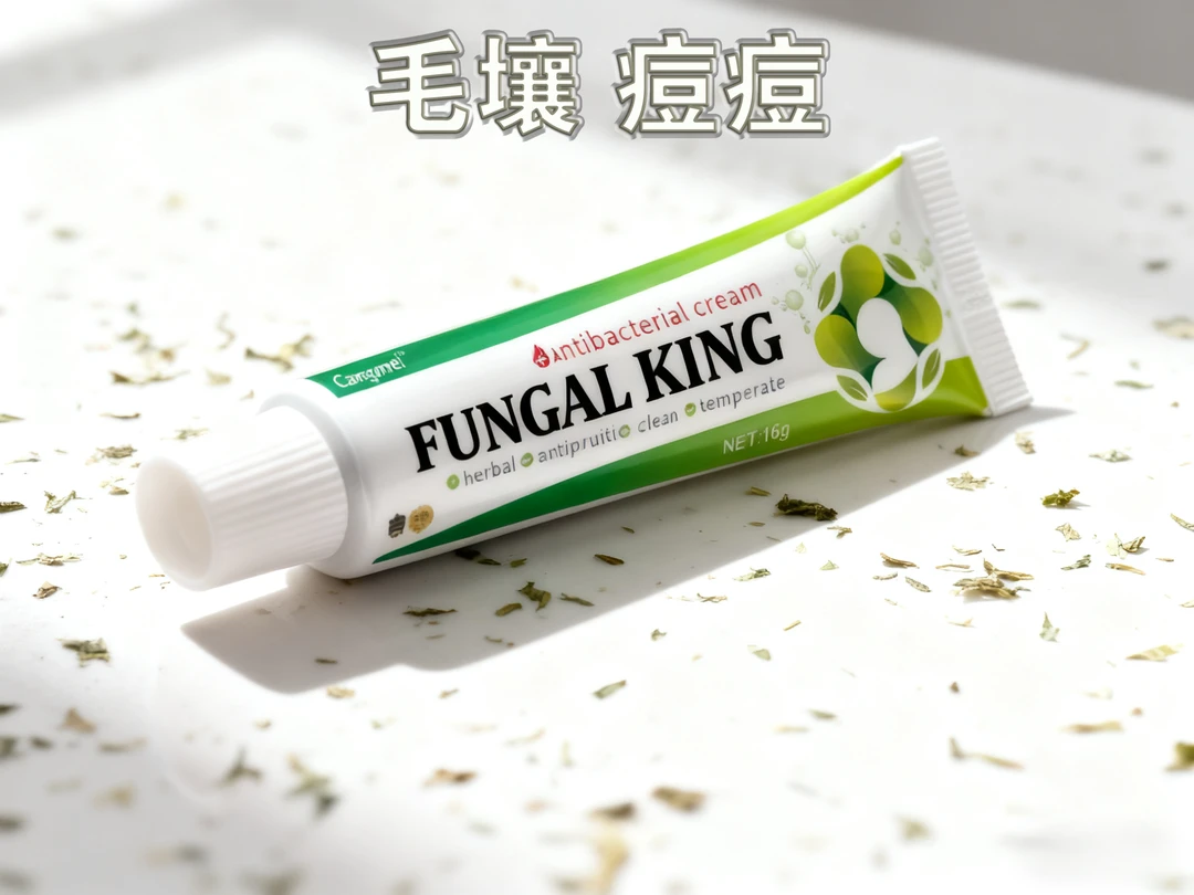 毛壤/痘痘头背部草本植物软膏