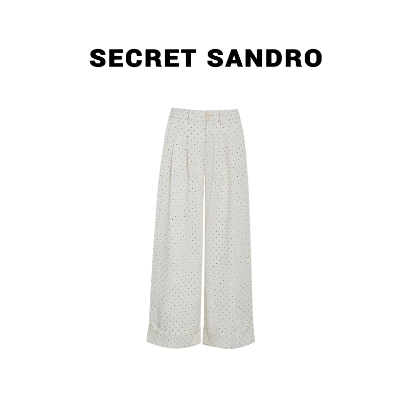 【波点】【Secret Sandro】 鸥小柒 休闲裤 K25299029Q