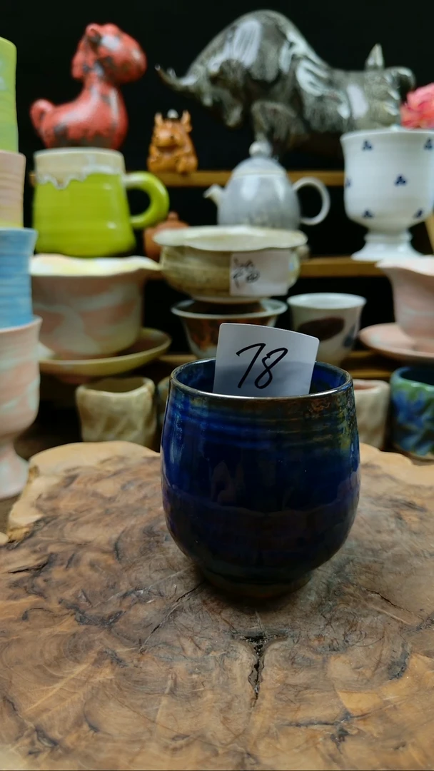 沐高温颜色釉要变系列 微瑕