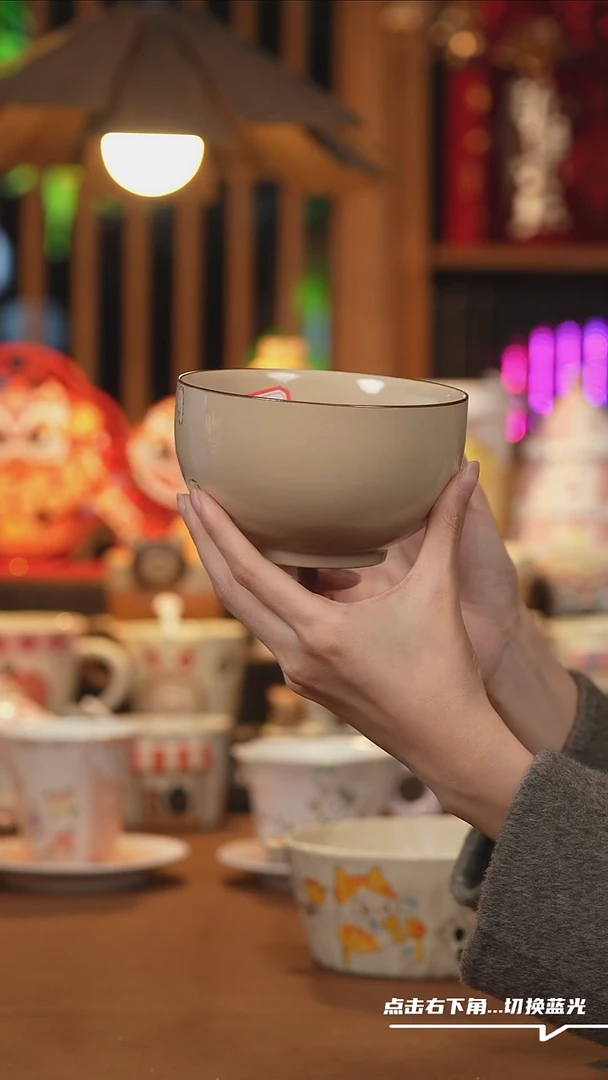 【闪购商品】杯子E056创意手绘陶瓷水杯