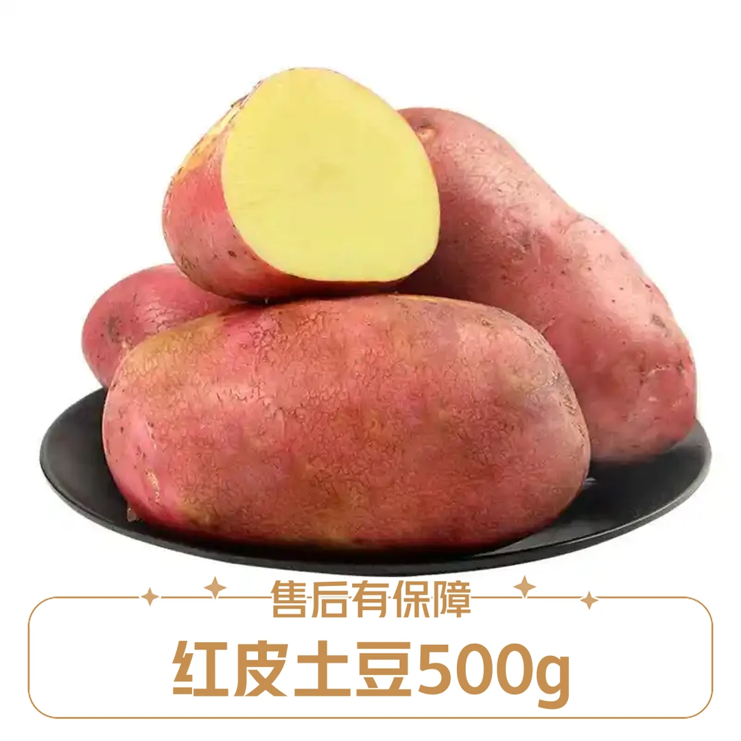 500g红皮土豆土豆同城配