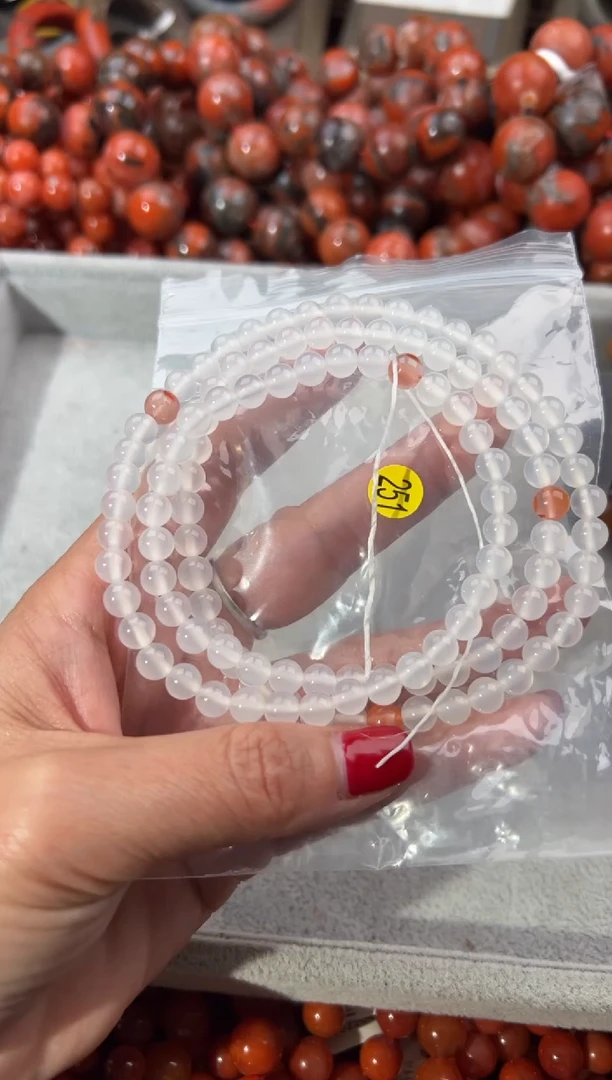 未镶嵌手串南红玛瑙6+